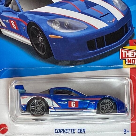 Hot Wheels Corvette C6R 233/250 Then And Now 6/10 Die-cast 1/64 Model NIP 2022 - Picture 5 of 13